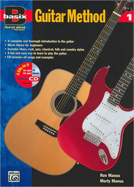 Cover for Morton Manus · Basix Guitar Method 1 (Eng.) (Paperback Book) (1996)