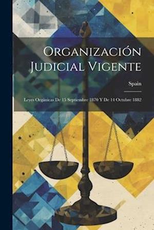 Cover for Spain · Organización Judicial Vigente (Bok) (2023)