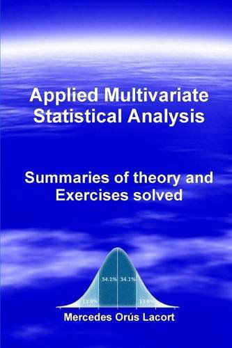 Cover for Mercedes Ora S. Lacort · Applied Multivariate Statistical Analysis - Summaries of Theory and Exercises Solved (Paperback Book) (2014)