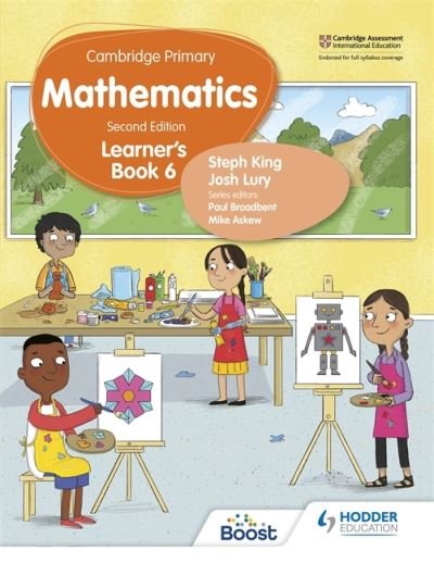 Cover for Steph King · Cambridge Primary Mathematics Learner's Book 6 Second Edition (Book) (2021)