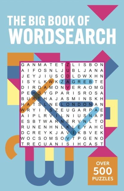 Cover for Eric Saunders · The Big Book of Wordsearch: Over 500 Puzzles! (Paperback Bog) (2024)