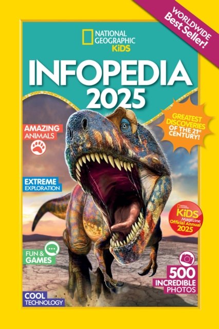 National Geographic Kids Infopedia 2025 - National Geographic Kids - Libros - National Geographic Kids - 9781426376108 - 7 de mayo de 2024