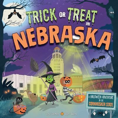 Cover for Eric James · Trick or Treat in Nebraska (Hardcover Book) (2019)