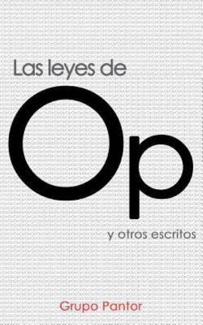 Cover for Op Pantor · Leyes de Op (Paperback Bog) (2015)