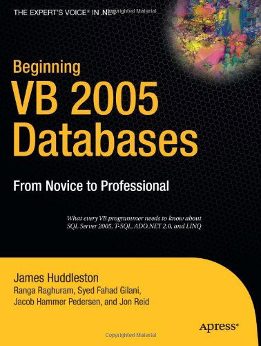 Cover for Ranga Raghuram · Beginning Vb 2005 Databases: from Novice to Professional (Paperback Book) (2007)