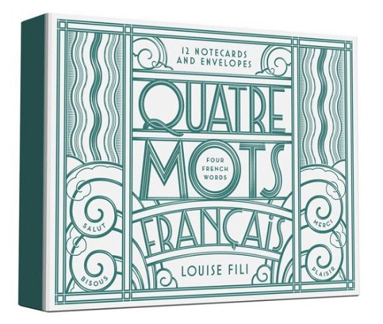 Cover for Louise Fili · Quatre Mots Francais Notecards: Four French Words (Flashcards) (2015)