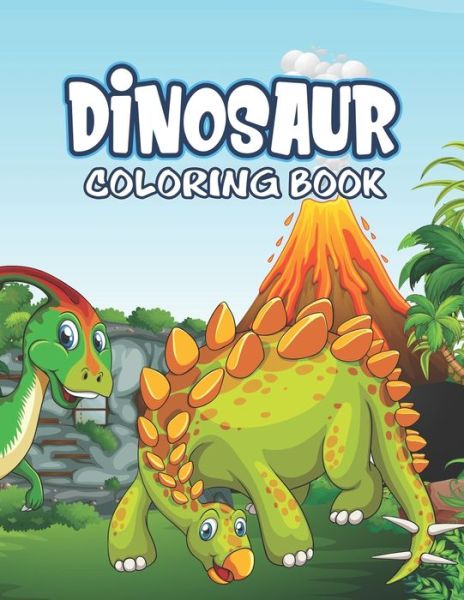 Cover for Platinum Press · Dinosaur Coloring Book (Pocketbok) (2019)