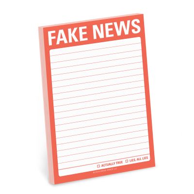 Cover for Knock Knock · Knock Knock Fake News Great Big Sticky Notes (Print) (2019)