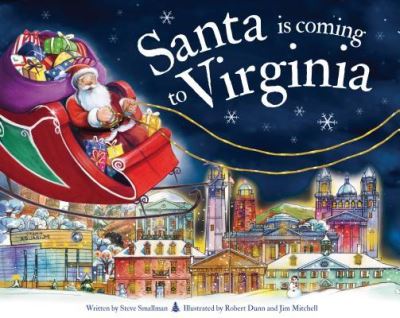 Cover for Steve Smallman · Santa is Coming to Virginia (Hardcover Book) (2019)