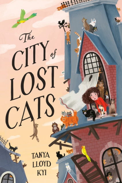 Cover for Tanya Lloyd Kyi · The City of Lost Cats (Hardcover Book) (2025)