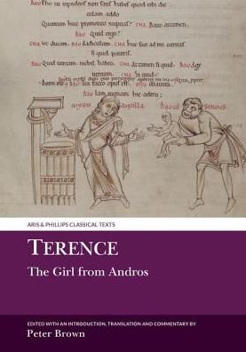Cover for Peter Brown · Terence: The Girl from Andros - Aris &amp; Phillips Classical Texts (Hardcover bog) (2019)