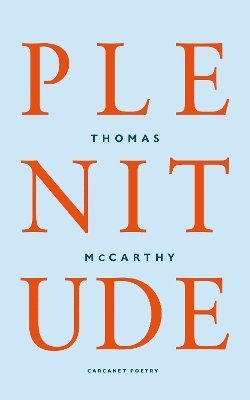 Cover for Thomas McCarthy · Plenitude (Paperback Book) (2025)