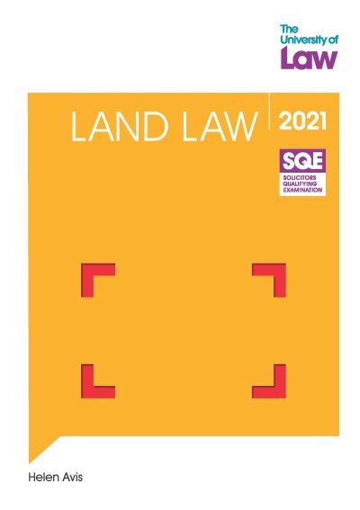 Cover for Helen Avis · SQE - Land Law - SQE1 (Taschenbuch) (2021)