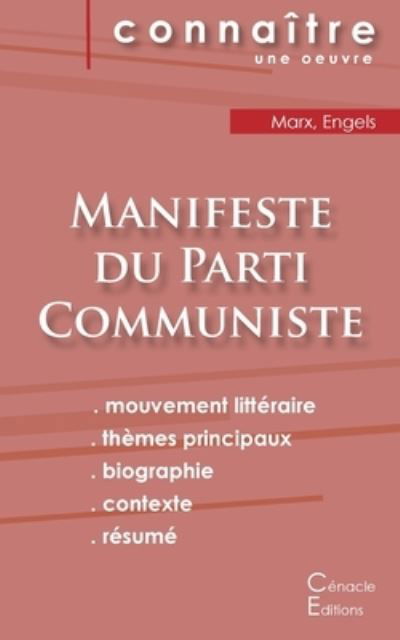 Cover for Karl Marx · Fiche de lecture Manifeste du Parti Communiste de Karl Marx (analyse philosophique de reference et resume complet) (Pocketbok) (2022)
