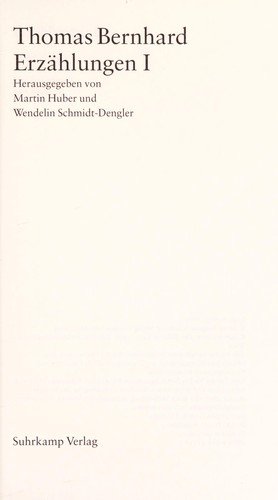 Cover for Thomas Bernhard · Die Autobiographie (Werke in 22 Banden, Band 10) (Hardcover bog) (2011)