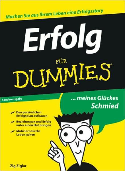 Cover for Zig Ziglar · Erfolg fur Dummies Sonderausgabe - Fur Dummies (Paperback Book) (2009)