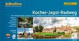 Cover for Esterbauer Verlag · Kocher-Jagst-Radweg (Paperback Book) (2021)