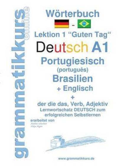 Cover for Schachner · Wörterbuch Deutsch - Portugie (Book) (2015)