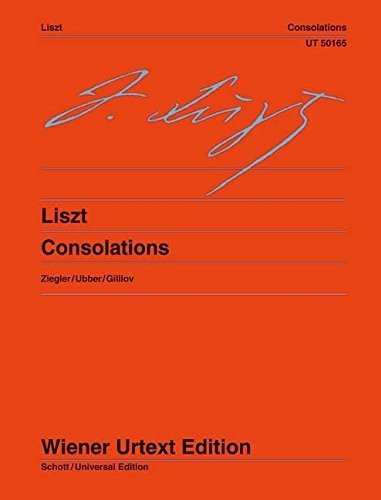 Cover for Liszt · Consolations,Kl.UT50165 (Bok)