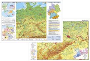 Cover for Stiefel Eurocart GmbH · Deutschland physisch / Sachsen physisch. DUO-Schreibunterlage (Map) (2012)