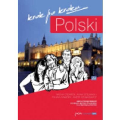 Cover for Iwona Stempek · Polski Krok po Kroku 1 - Student Textbook + MP3 audio download + e-coursebook (Taschenbuch) (2020)