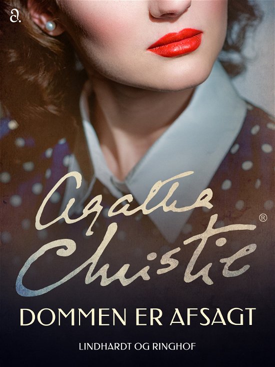 Cover for Agatha Christie · Agatha Christie: Dommen er afsagt (Sewn Spine Book) [1er édition] (2024)