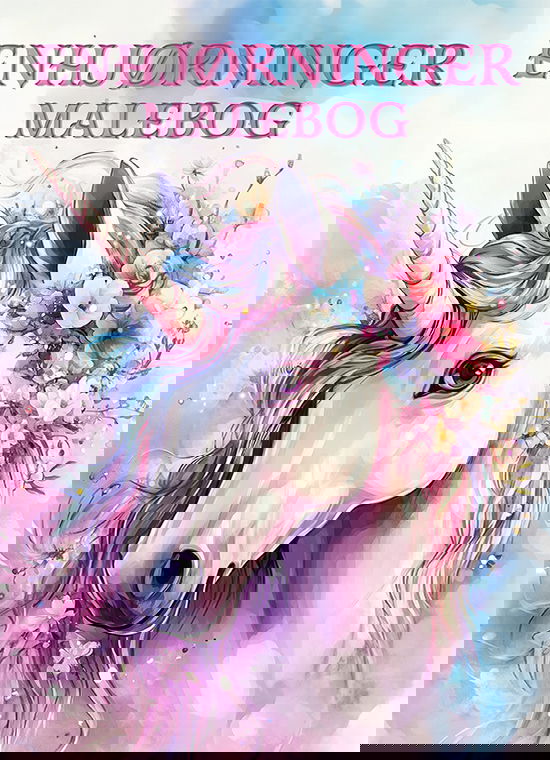Cover for Fantastiske malebøger: Enhjørninger Malebog (Heftet bok) [1. utgave] (2025)