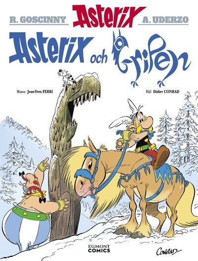 Cover for Asterix: Asterix 39: Asterix och Gripen (Book) (2021)