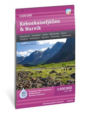 Cover for Calazo · Kebnekaisefjällen &amp; Narvik 1:100000 (CD/DVD) (2024)