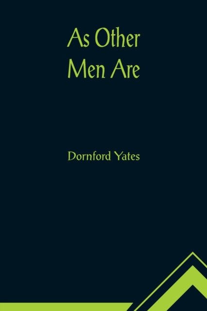 Cover for Dornford Yates · As Other Men Are (Paperback Bog) (2022)