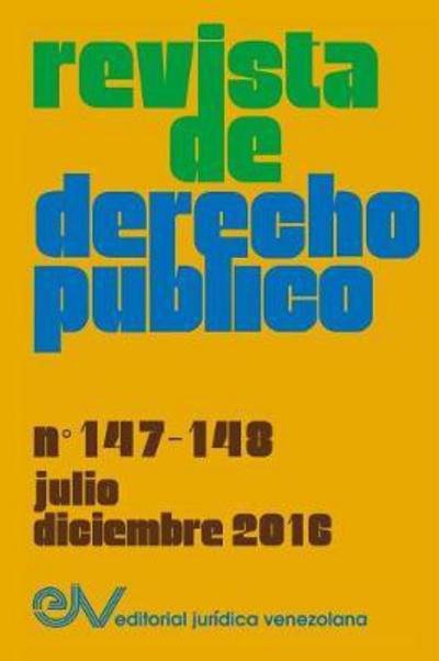 Cover for Allan R Brewer-Carias · Revista de Derecho Publico (Venezuela), No. 147-148, Julio-Diciembre 2016 (Paperback Book) (2017)
