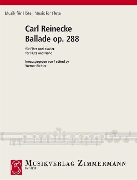 Cover for Reinecke · Ballade,Fl+Kl (Book)