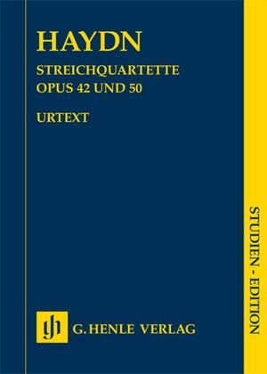 Cover for Haydn · Streichquart.op.42+50,StPt.HN9210 (Bok)