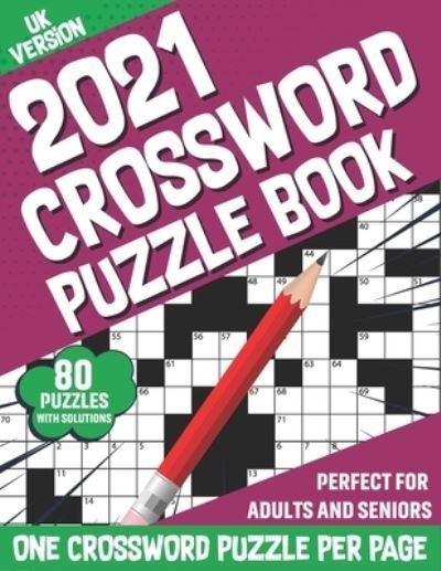 Cover for Pk Shepher James Publication · 2021 Crossword Puzzle Book (Pocketbok) (2020)