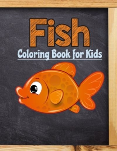 Cover for Neocute Press · Fish Coloring Book for Kids (Taschenbuch) (2020)