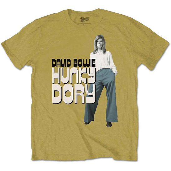 Cover for David Bowie · David Bowie Unisex T-Shirt: Hunky Dory 2 (T-shirt)