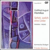 Cover for Homilius / Bernius / Kammerchor Stuttgart · Sehet (DVD) (2005)