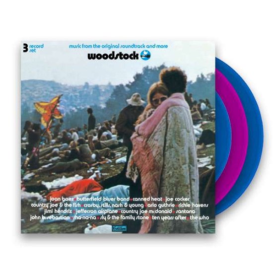 Woodstock Music Soundtrack (Splatter Vinyl) - O.s.t - Musiikki - Warner - 0603497852109 - tiistai 28. marraskuuta 2023
