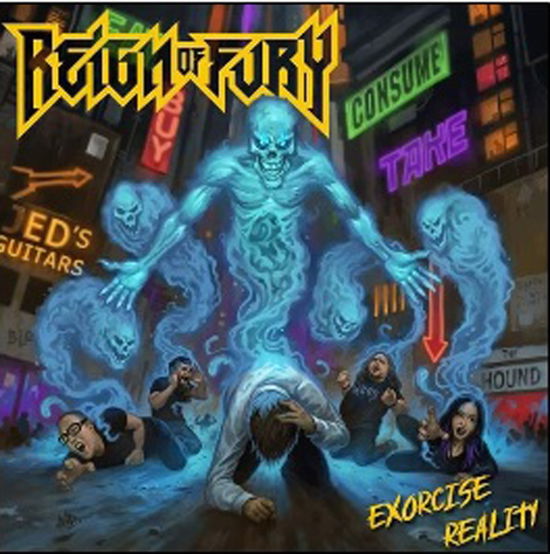 Cover for Reign of Fury · Exorcise Reality (LP) (2020)