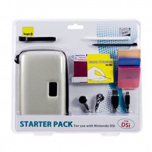 Starter Pack Dsi, Sølv - Spil-tilbehør - Merchandise - Logic3 - 0663452763109 - 15. oktober 2012
