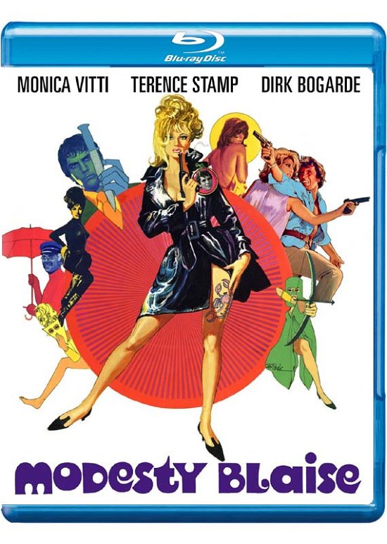 Cover for Modesty Blaise (Blu-ray) (2016)