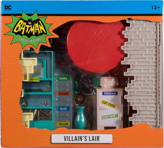 DC Retro Spielset Batman 66 Villains Lair - DC Comics - Merchandise - BANDAI UK LTD - 0787926157109 - July 25, 2022