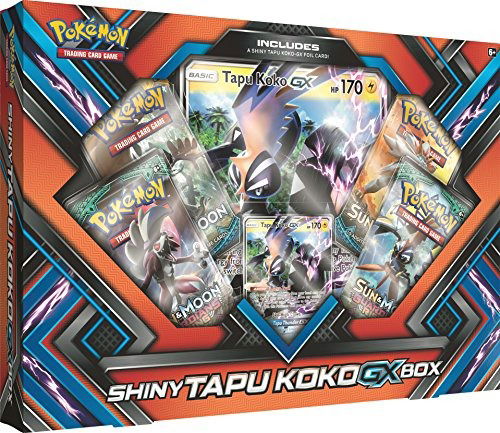 Cover for Pokemon · Shiny Tapu Koko-GX Box: Pokemon TCG (SPILLEKORT)