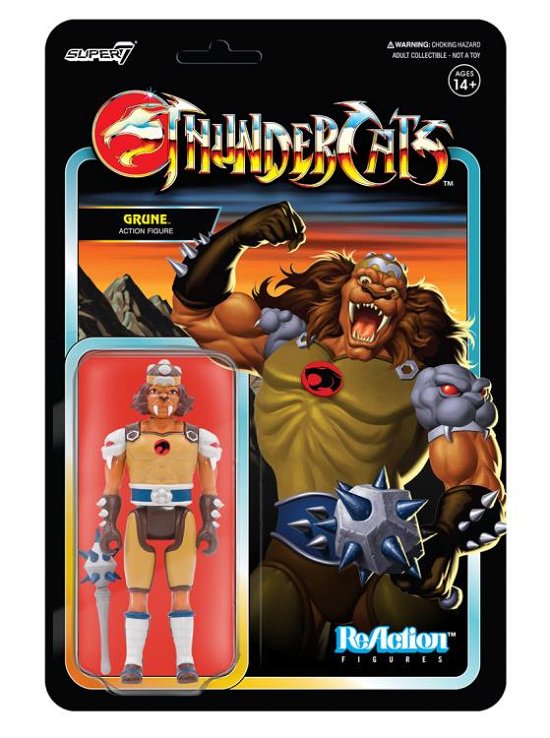 Cover for Thundercats · Thundercats - Thundercats Reaction Figure Wave 2 - Grune (Merchandise Collectible) (Leketøy) (2022)