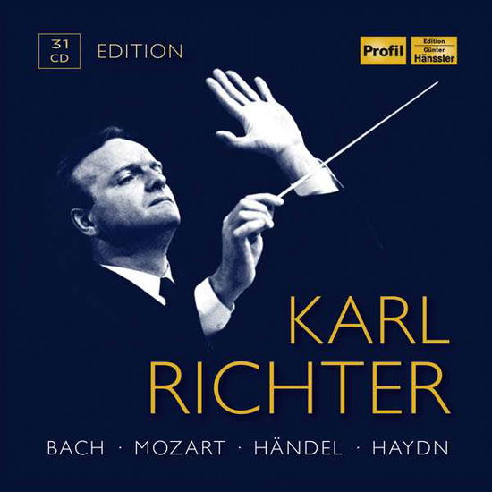 Cover for Richter Karl - Muenchener Bach - Chor · Karl Richter Edition (CD) [Karl Richter edition] (2017)