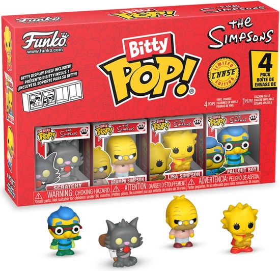 Cover for Bitty Pop Simpsons · Bitty Pop Simpsons Scratchy 4 Pack (Funko POP!) (2025)