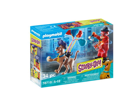 Cover for Playmobil · SCOOBY-DOO! Avontuur Met Ghost Clown (70710) (MERCH)