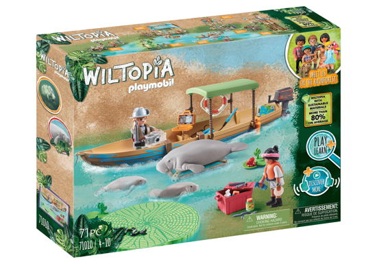 Cover for Playmobil · Playmobil - Playmobil Wiltopia Boottocht naar de Zeekoeien - 71010 (Spielzeug)