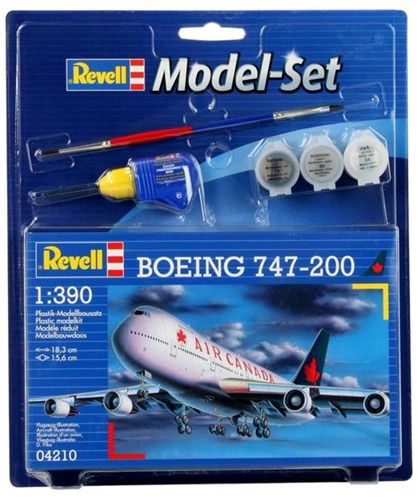 Cover for Revell · 04210 - Modellbausatz Flugzeug - Boeing 747-200 - 1 Zu 390 (Toys)