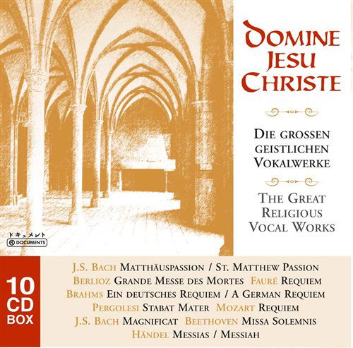 Cover for Various Artists · Domine Jesu Christe: the Great (CD) [Digipack] (2012)